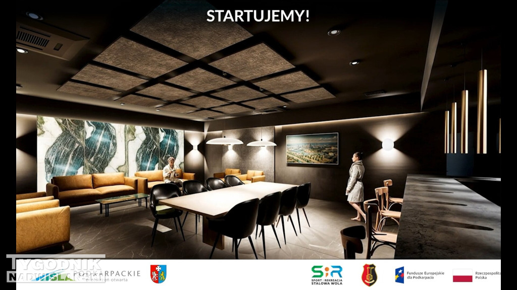 Aquapark Stalowa Wola - wizualizacja