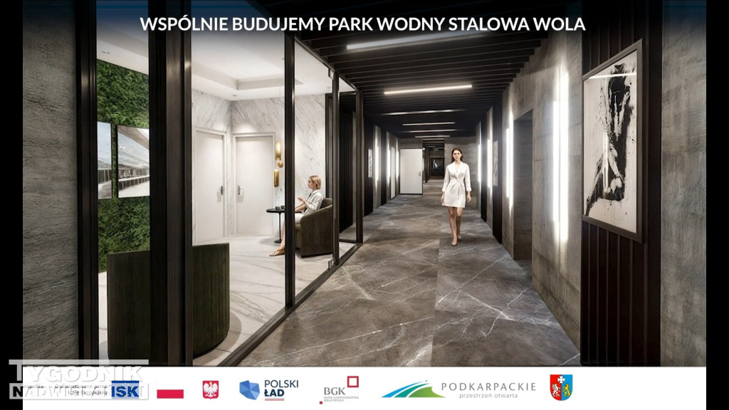 Aquapark Stalowa Wola - wizualizacja