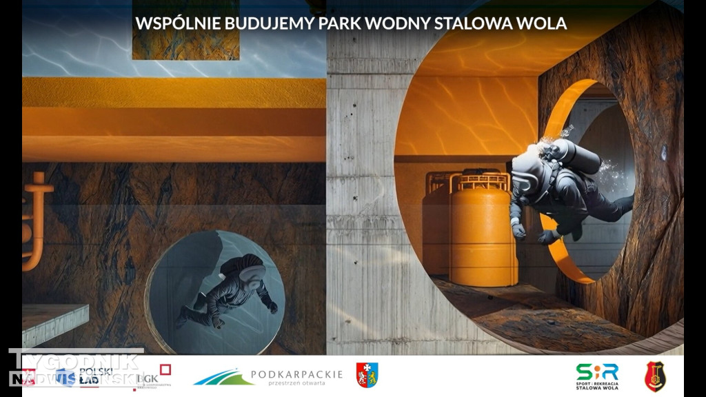 Aquapark Stalowa Wola - wizualizacja