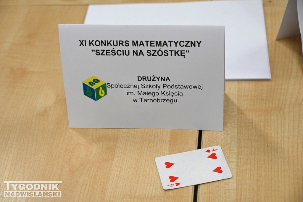 Matematyczne wyzwania w Tarnobrzegu. Za nami XI edycja konkursu „6 na 6”