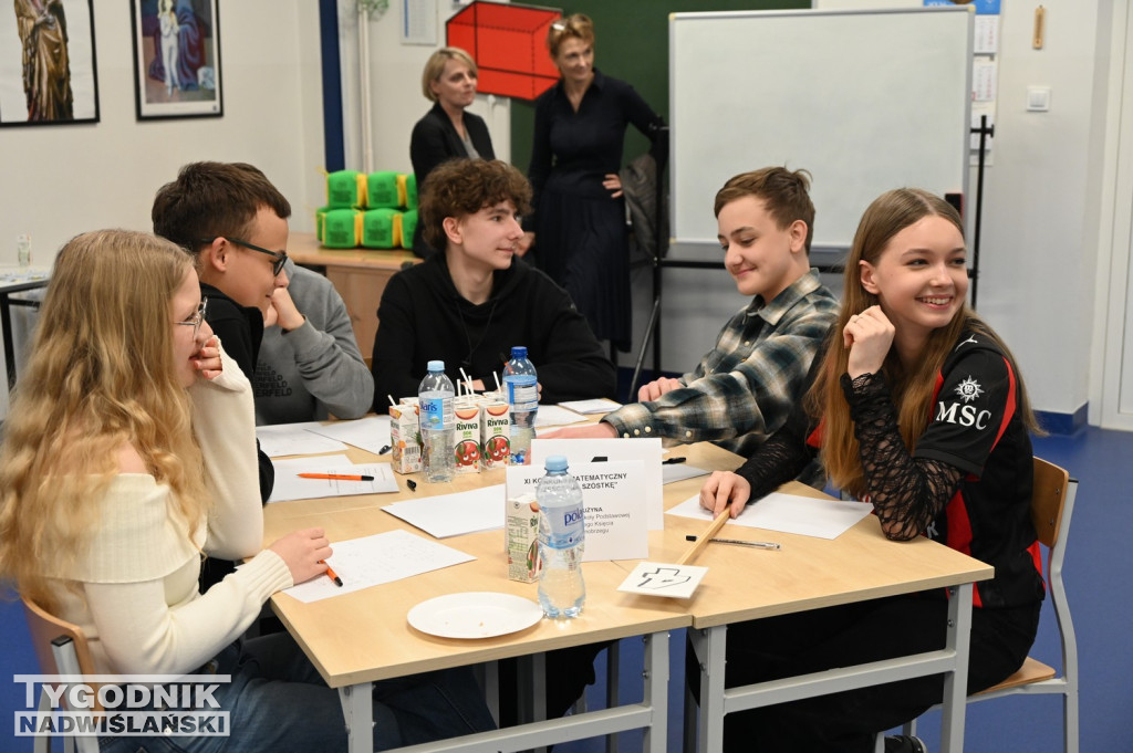 Matematyczne wyzwania w Tarnobrzegu. Za nami XI edycja konkursu „6 na 6”