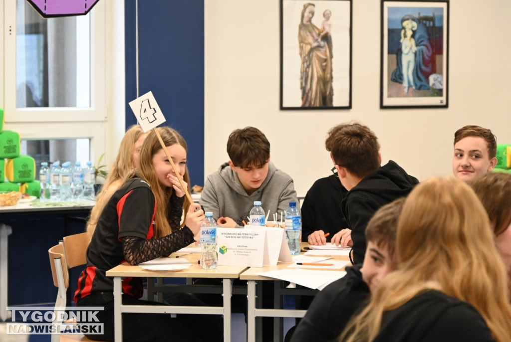 Matematyczne wyzwania w Tarnobrzegu. Za nami XI edycja konkursu „6 na 6”