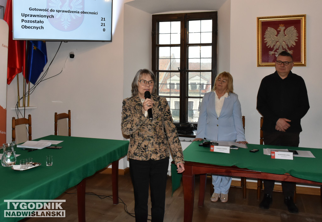 Wyróżnienia na sesji Rady Miasta Sandomierza