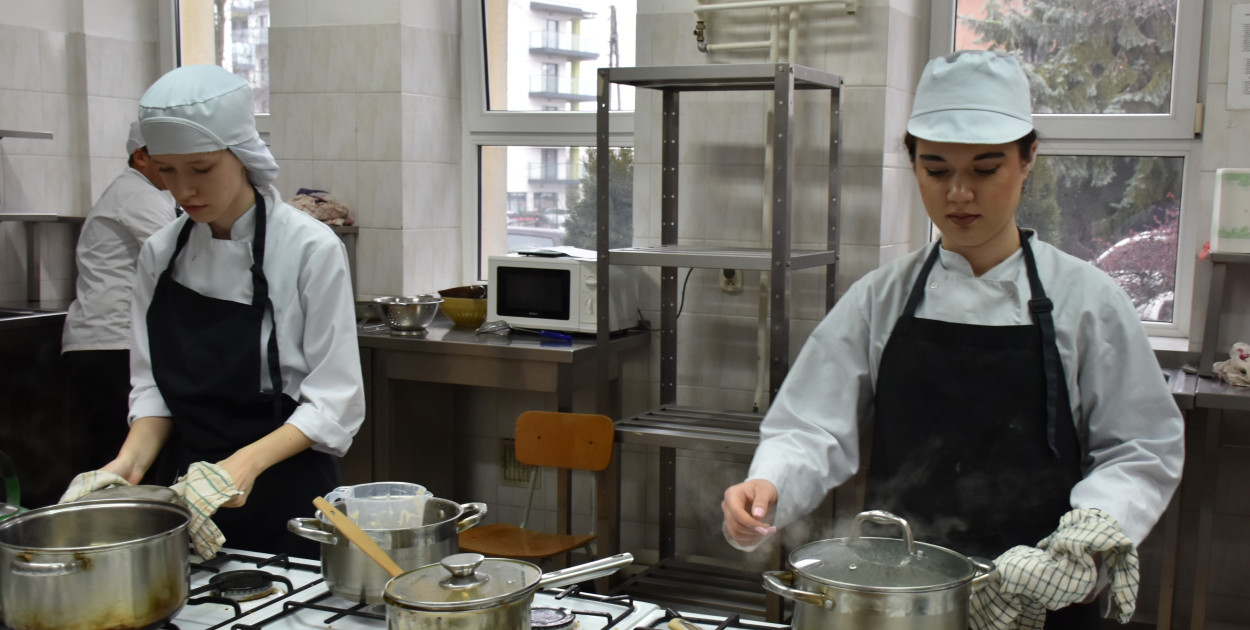 Konkurs kulinarny w ZSGiH w Sandomierzu