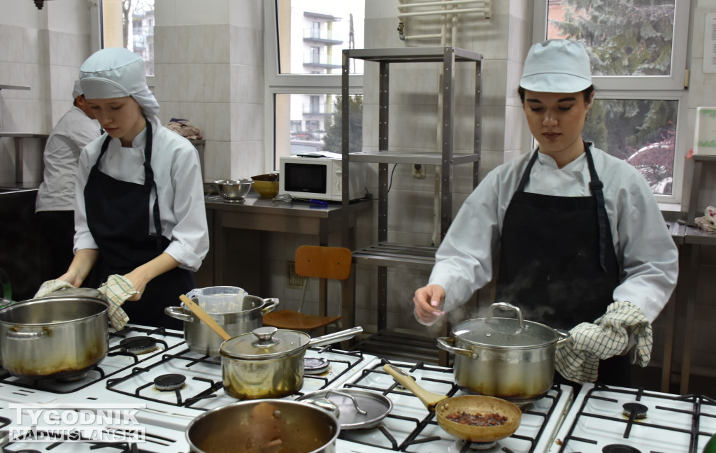 Konkurs kulinarny w ZSGiH w Sandomierzu