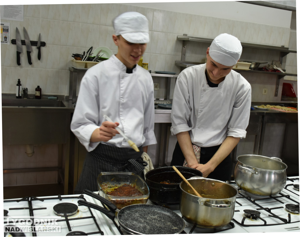Konkurs kulinarny w ZSGiH w Sandomierzu
