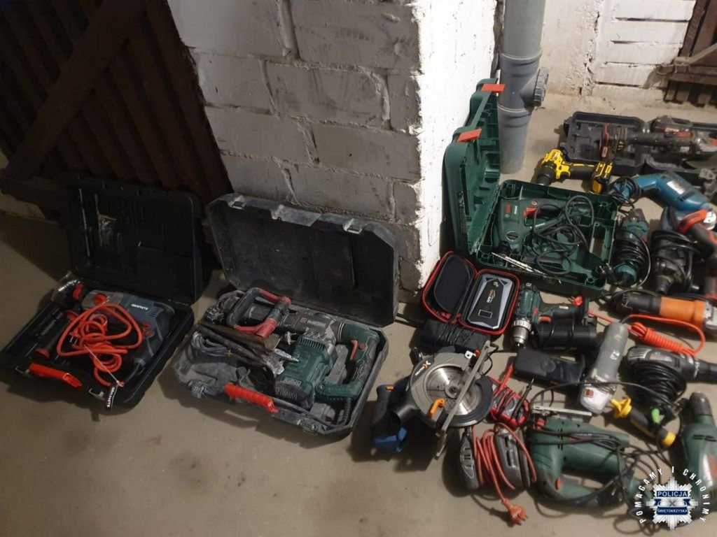 Zatrzymano podejrzanego o serię włamań