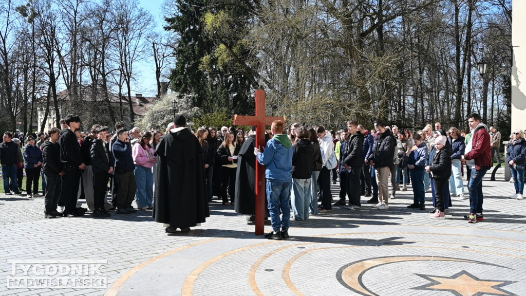 Droga Krzyżowa w parku dzikowskim