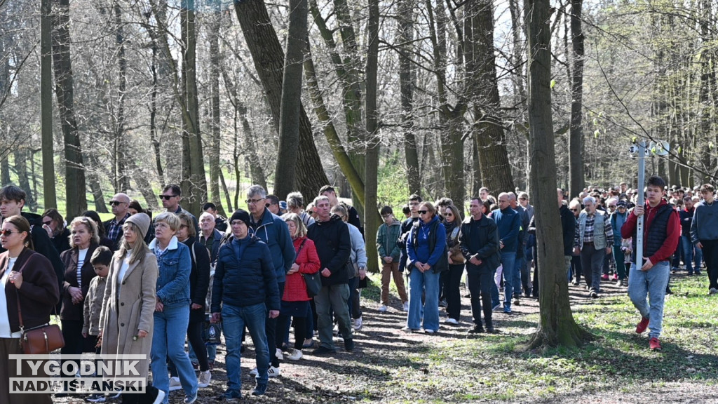 Droga Krzyżowa w parku dzikowskim