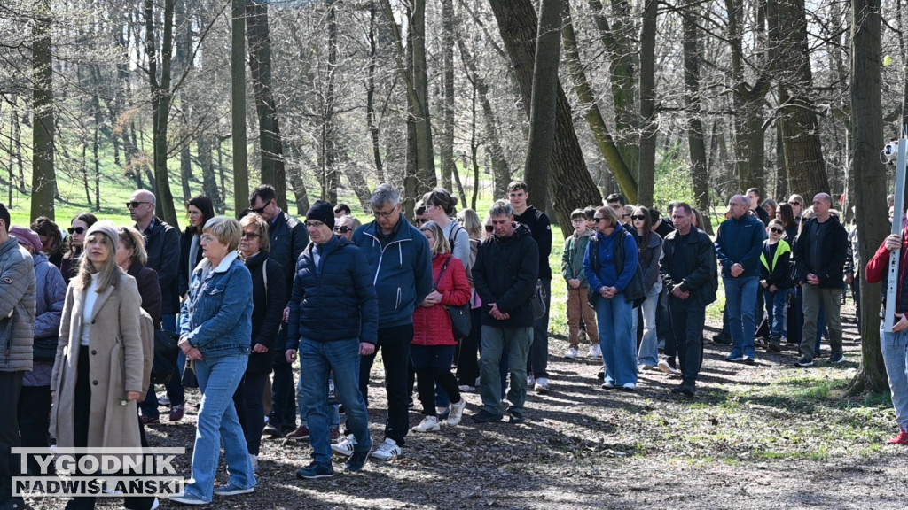 Droga Krzyżowa w parku dzikowskim