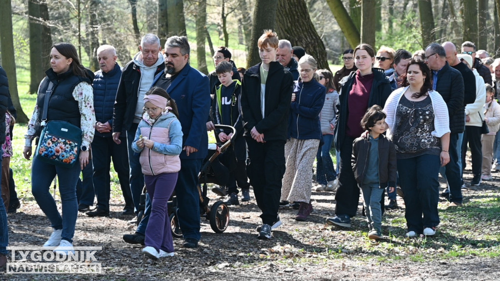 Droga Krzyżowa w parku dzikowskim