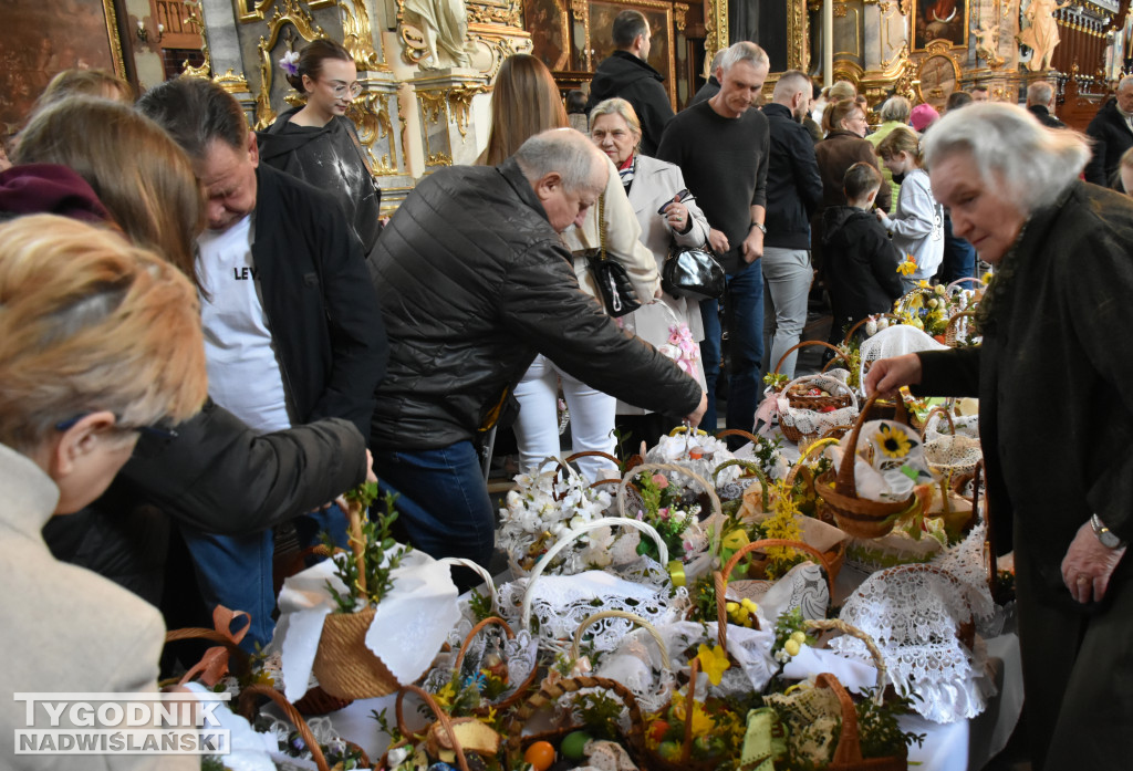 Święcenie pokarmów w sandomierskich kościołach