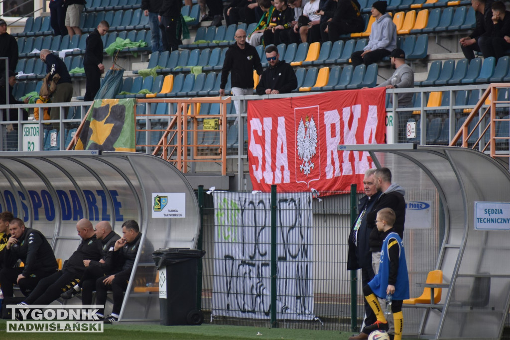 Zdjęcia kibiców mecz Siarka - Wisłoka