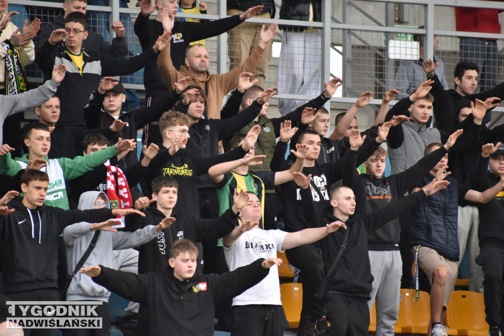 Zdjęcia kibiców mecz Siarka - Wisłoka
