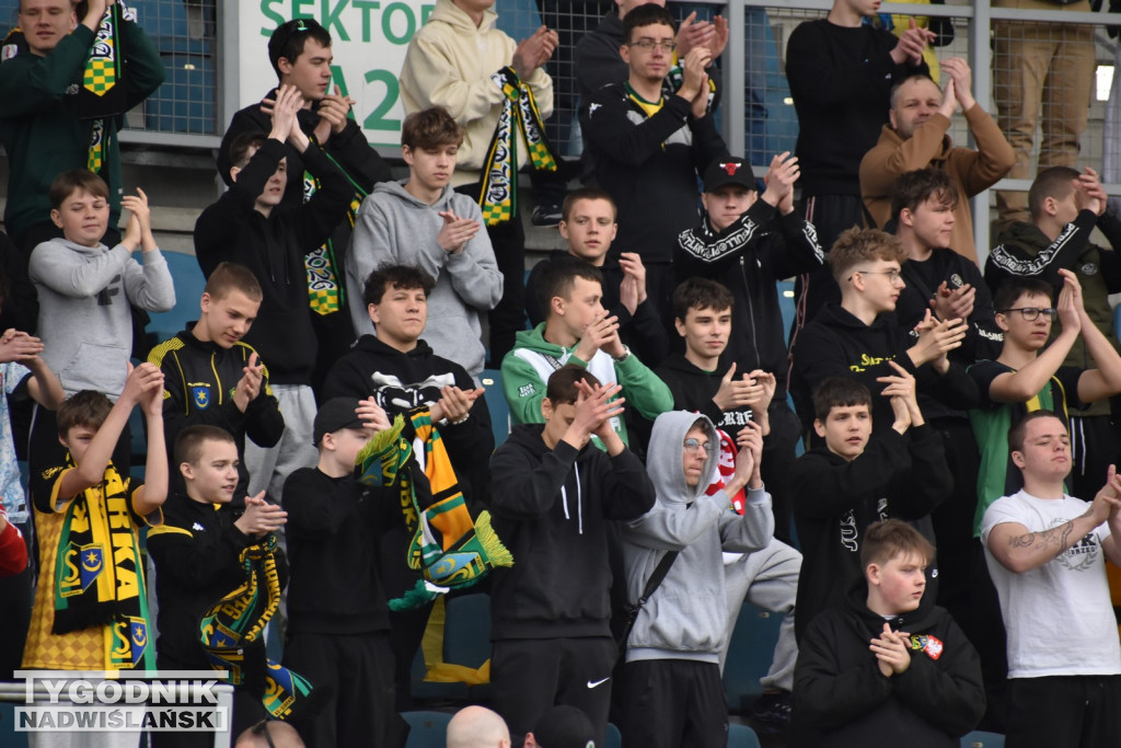 Zdjęcia kibiców mecz Siarka - Wisłoka