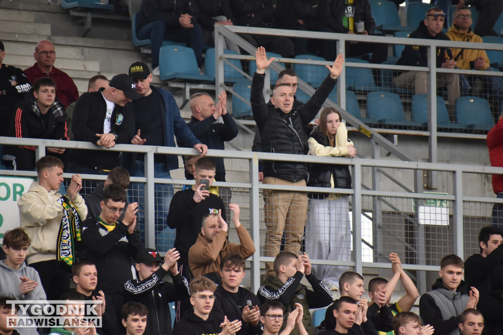 Zdjęcia kibiców mecz Siarka - Wisłoka