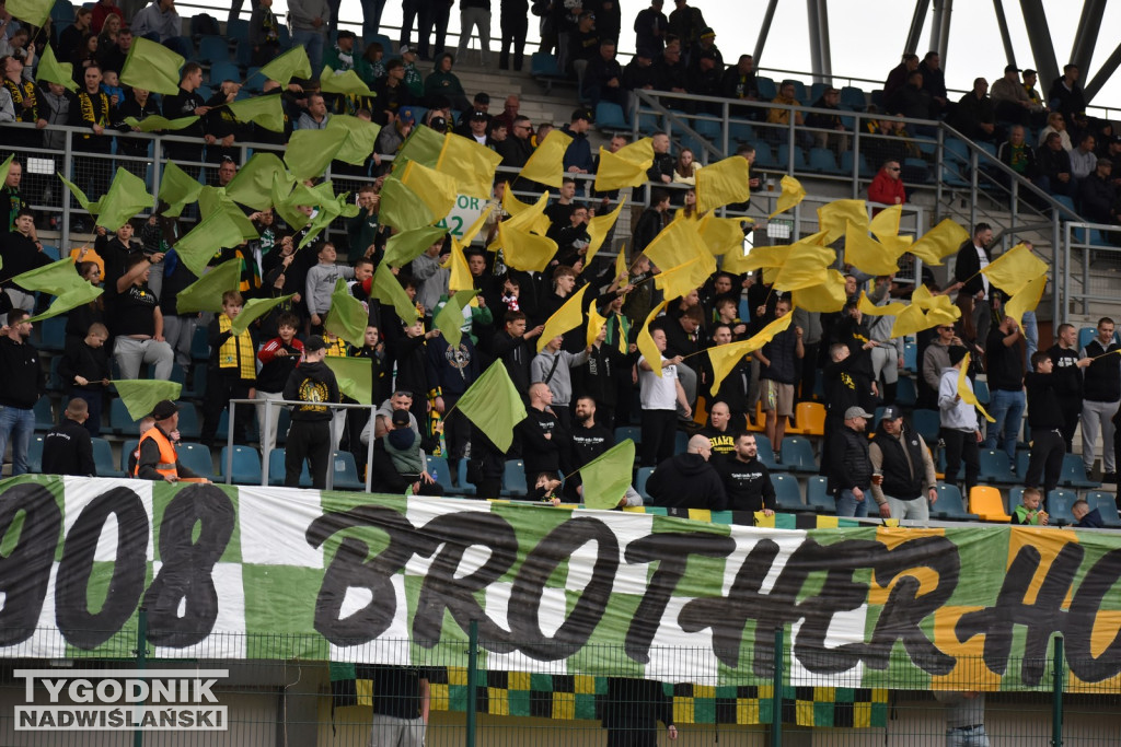 Zdjęcia kibiców mecz Siarka - Wisłoka