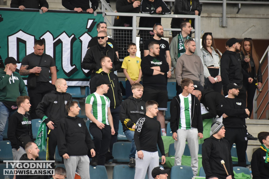 Zdjęcia kibiców mecz Siarka - Wisłoka