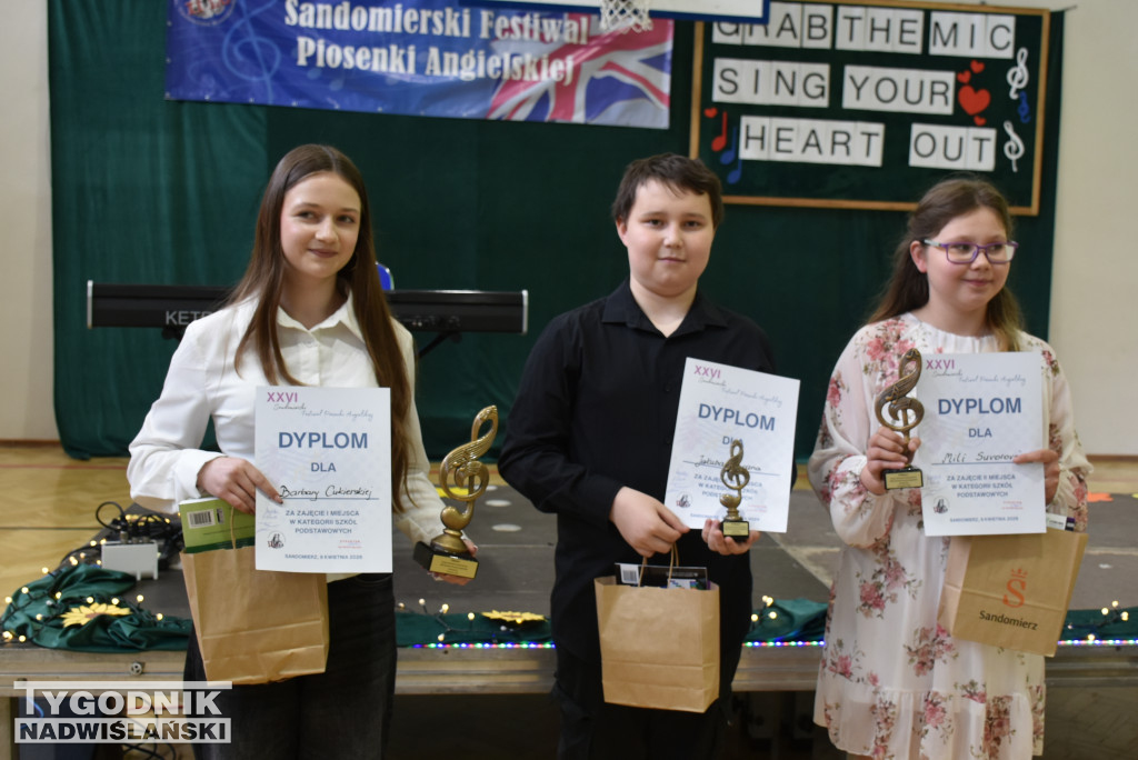 XXVI Sandomierski Festiwal Piosenki Angielskiej
