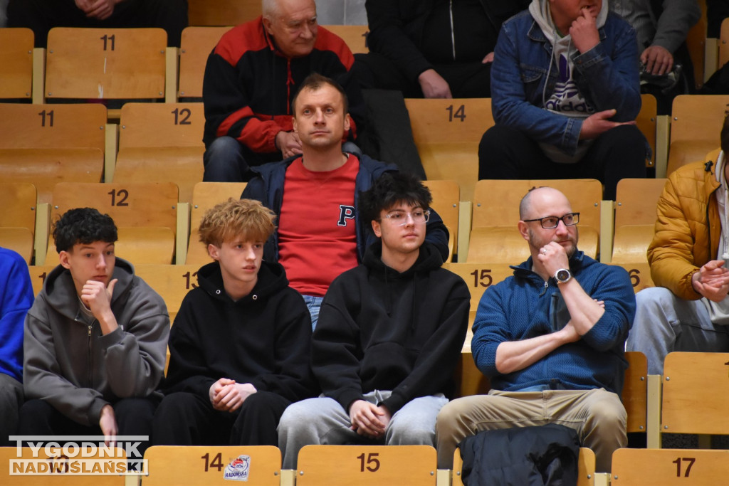 Kibice na meczu Siarka - Astoria