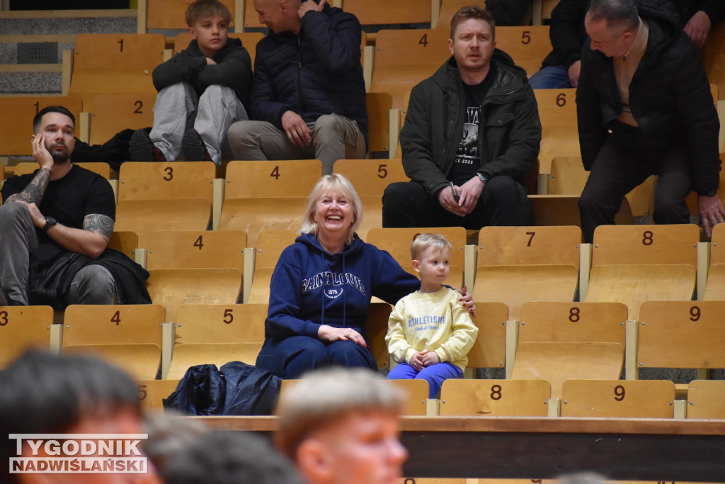 Kibice na meczu Siarka - Astoria