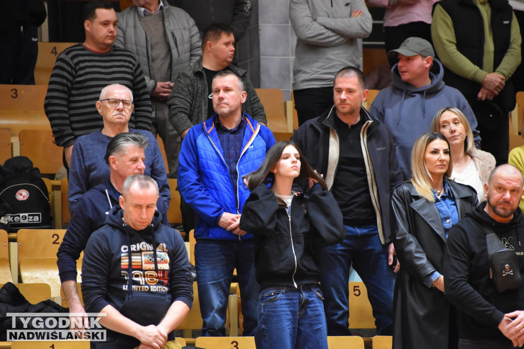 Kibice na meczu Siarka - Astoria