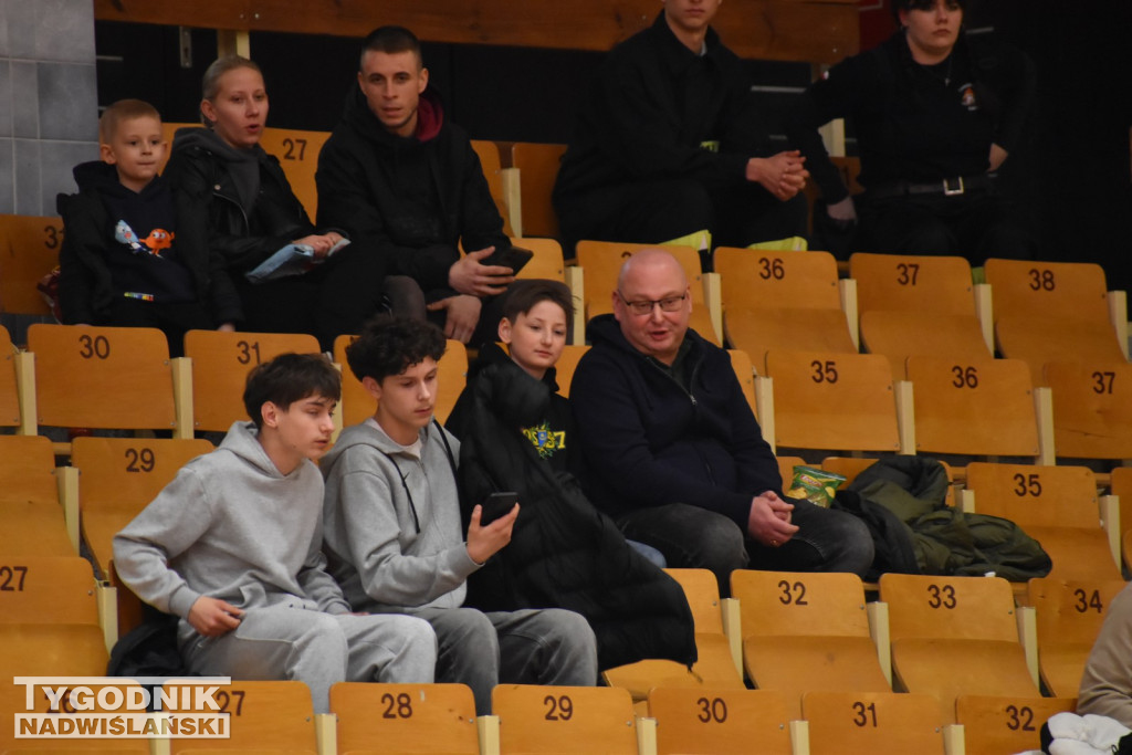 Kibice na meczu Siarka - Astoria