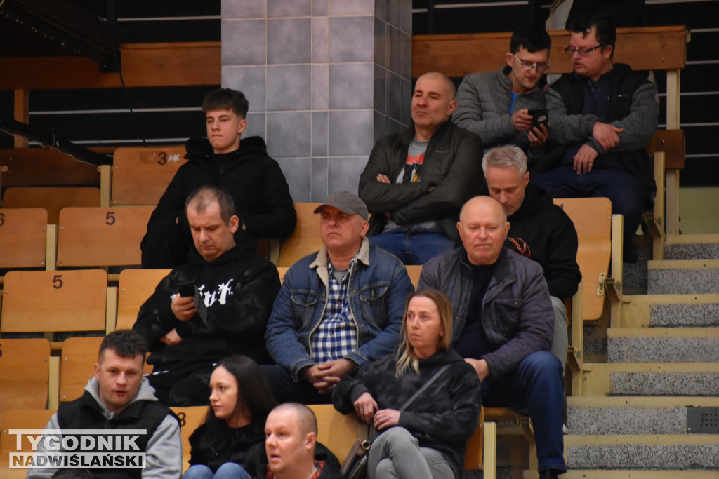 Kibice na meczu Siarka - Astoria