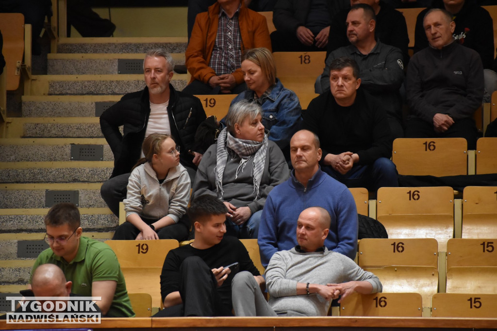 Kibice na meczu Siarka - Astoria