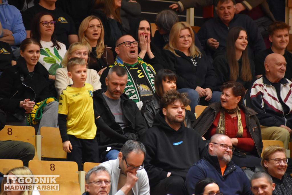 Kibice na meczu Siarka - Astoria