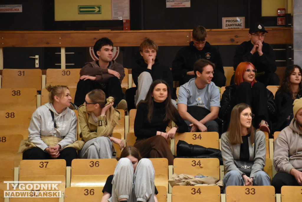 Kibice na meczu Siarka - Astoria