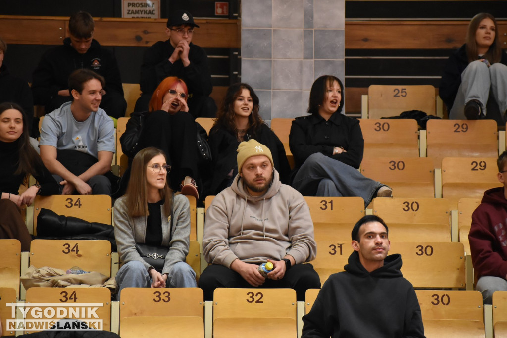 Kibice na meczu Siarka - Astoria