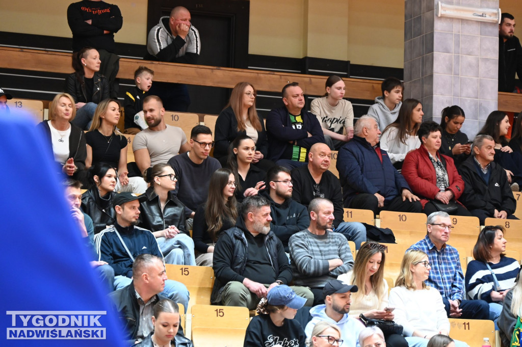 Kibice na meczu MKKS Siarka - AZS Politechnika Gdańska