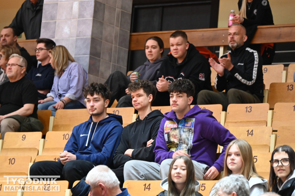 Kibice na meczu MKKS Siarka - AZS Politechnika Gdańska