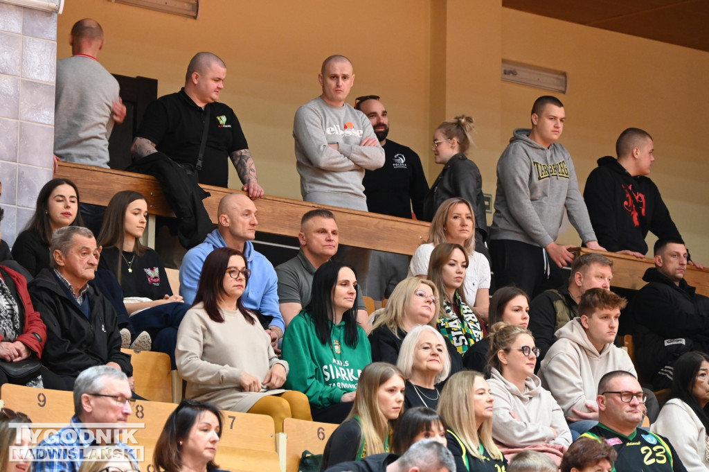 Kibice na meczu MKKS Siarka - AZS Politechnika Gdańska