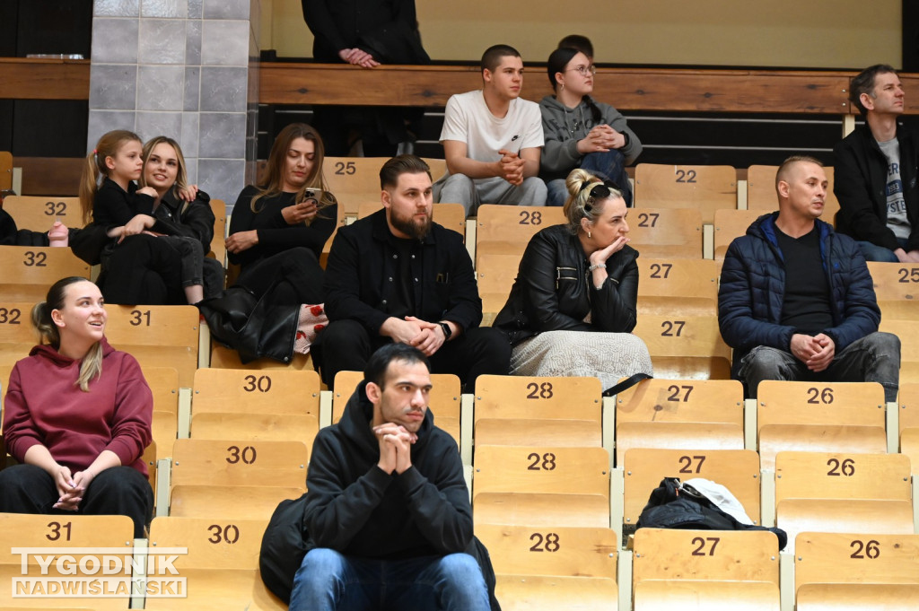 Kibice na meczu MKKS Siarka - AZS Politechnika Gdańska