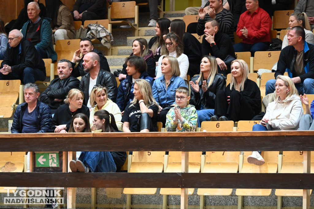 Kibice na meczu MKKS Siarka - AZS Politechnika Gdańska