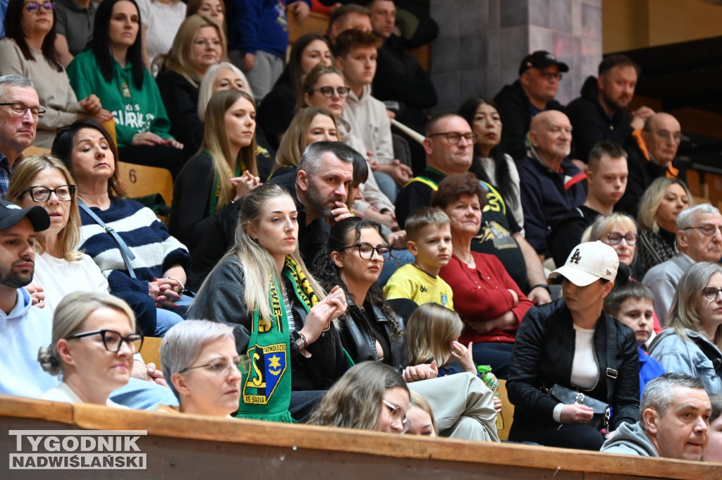 Kibice na meczu MKKS Siarka - AZS Politechnika Gdańska