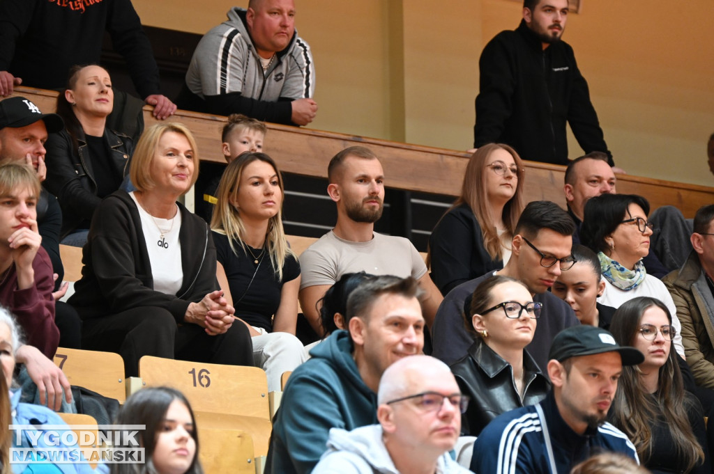 Kibice na meczu MKKS Siarka - AZS Politechnika Gdańska