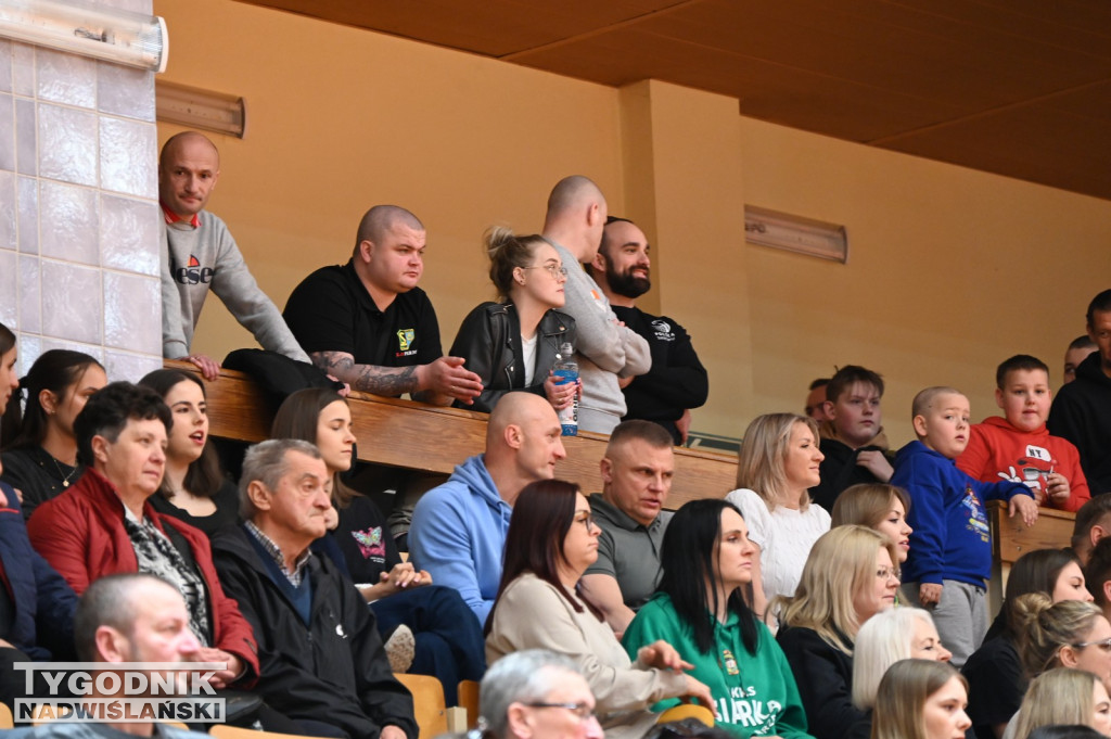 Kibice na meczu MKKS Siarka - AZS Politechnika Gdańska