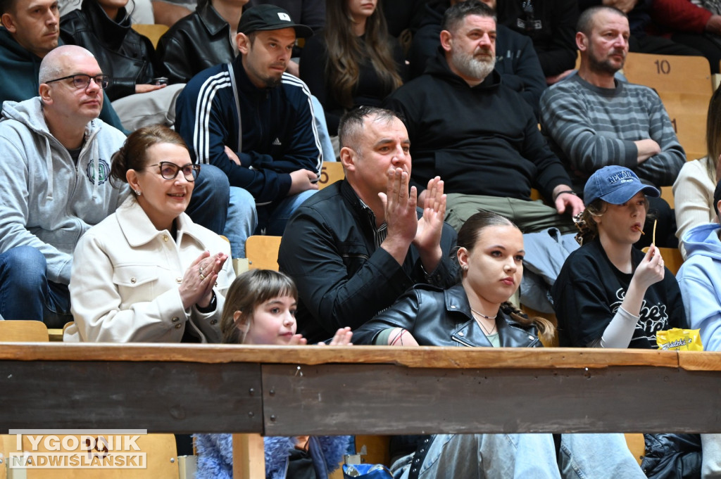 Kibice na meczu MKKS Siarka - AZS Politechnika Gdańska