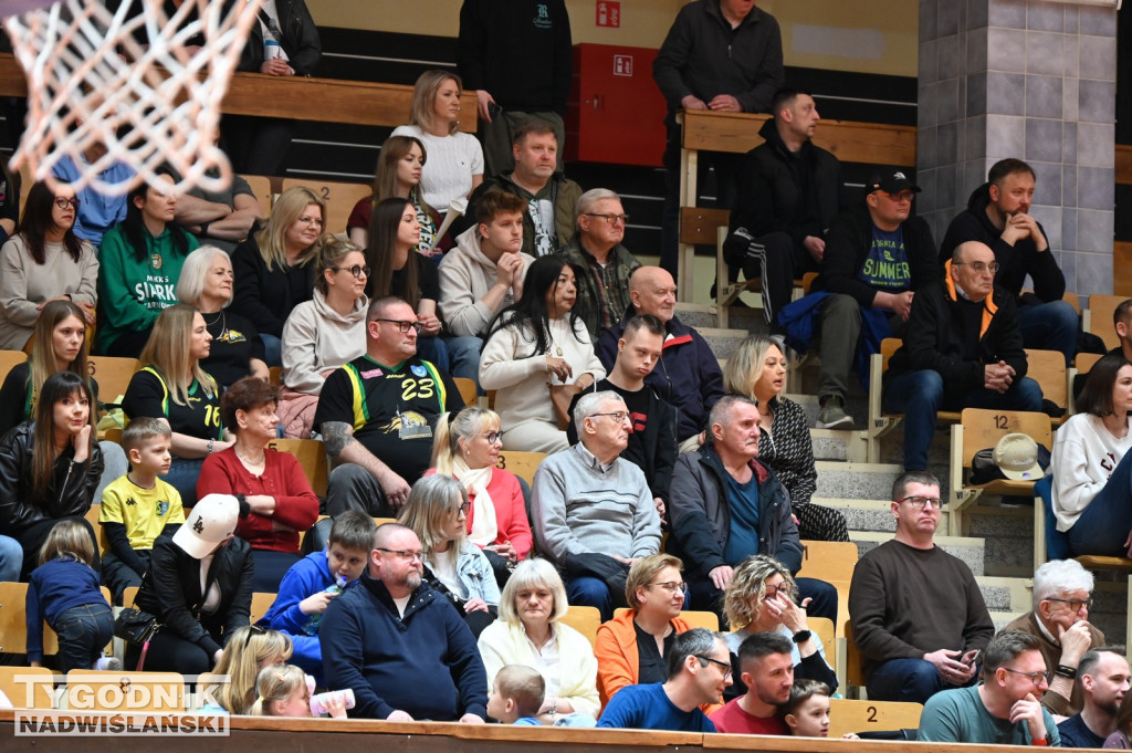 Kibice na meczu MKKS Siarka - AZS Politechnika Gdańska