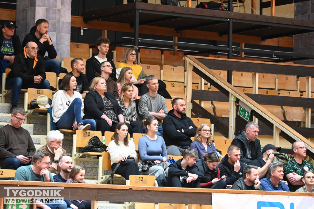 Kibice na meczu MKKS Siarka - AZS Politechnika Gdańska