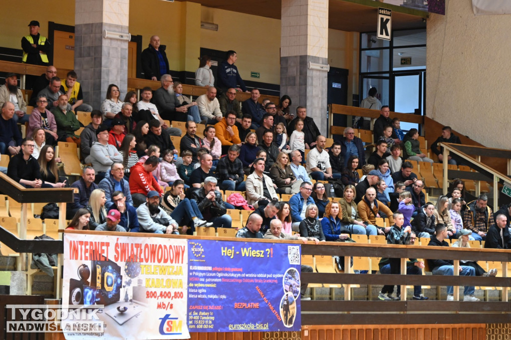 Kibice na meczu MKKS Siarka - AZS Politechnika Gdańska