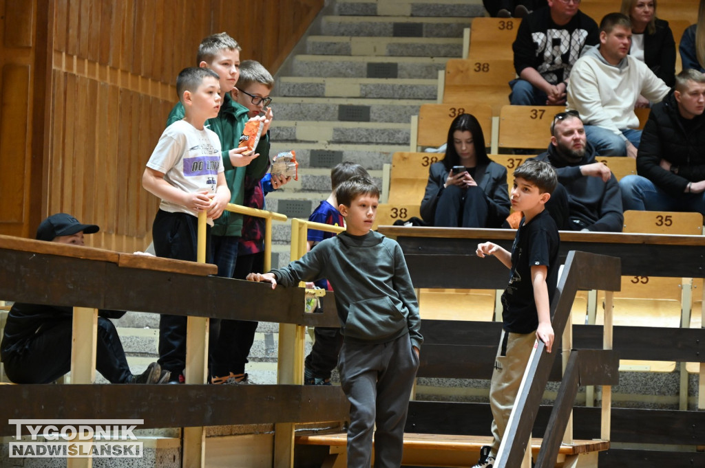 Kibice na meczu MKKS Siarka - AZS Politechnika Gdańska