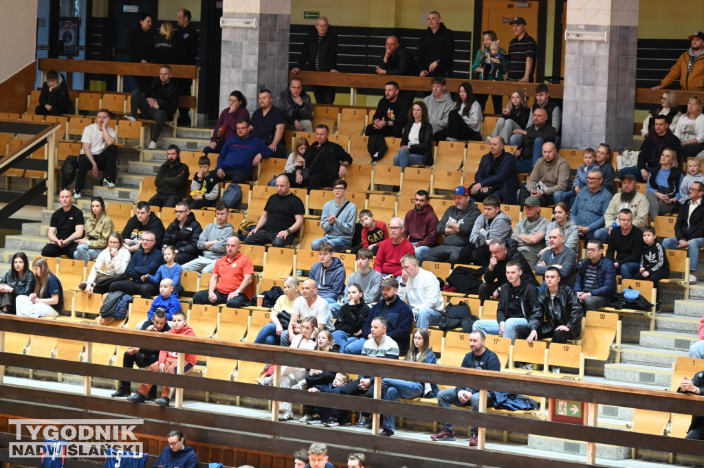 Kibice na meczu MKKS Siarka - AZS Politechnika Gdańska