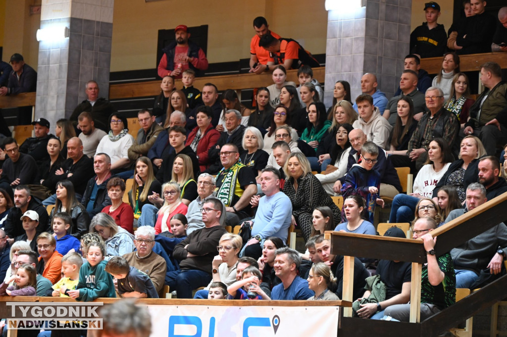 Kibice na meczu MKKS Siarka - AZS Politechnika Gdańska