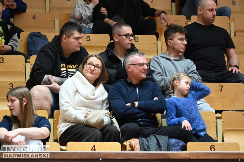 Kibice na meczu MKKS Siarka - AZS Politechnika Gdańska