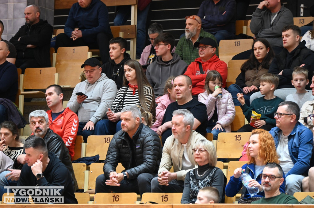 Kibice na meczu MKKS Siarka - AZS Politechnika Gdańska
