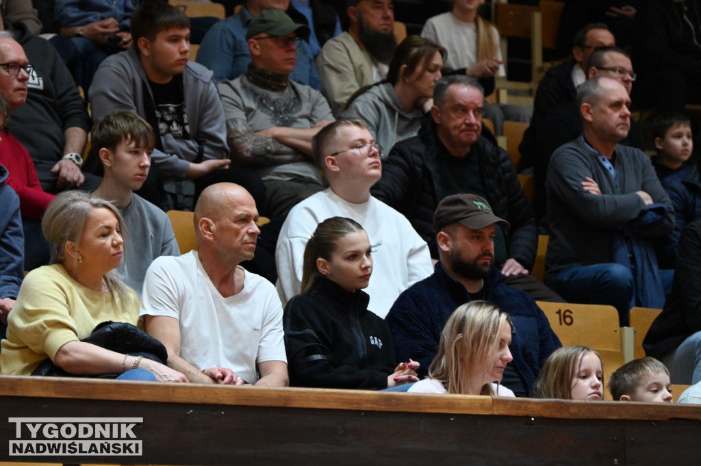 Kibice na meczu MKKS Siarka - AZS Politechnika Gdańska